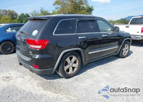 2012 Jeep Grand Cherokee Overland z USA, uszkodzony, nr VIN 1C4RJFCG8CC217735